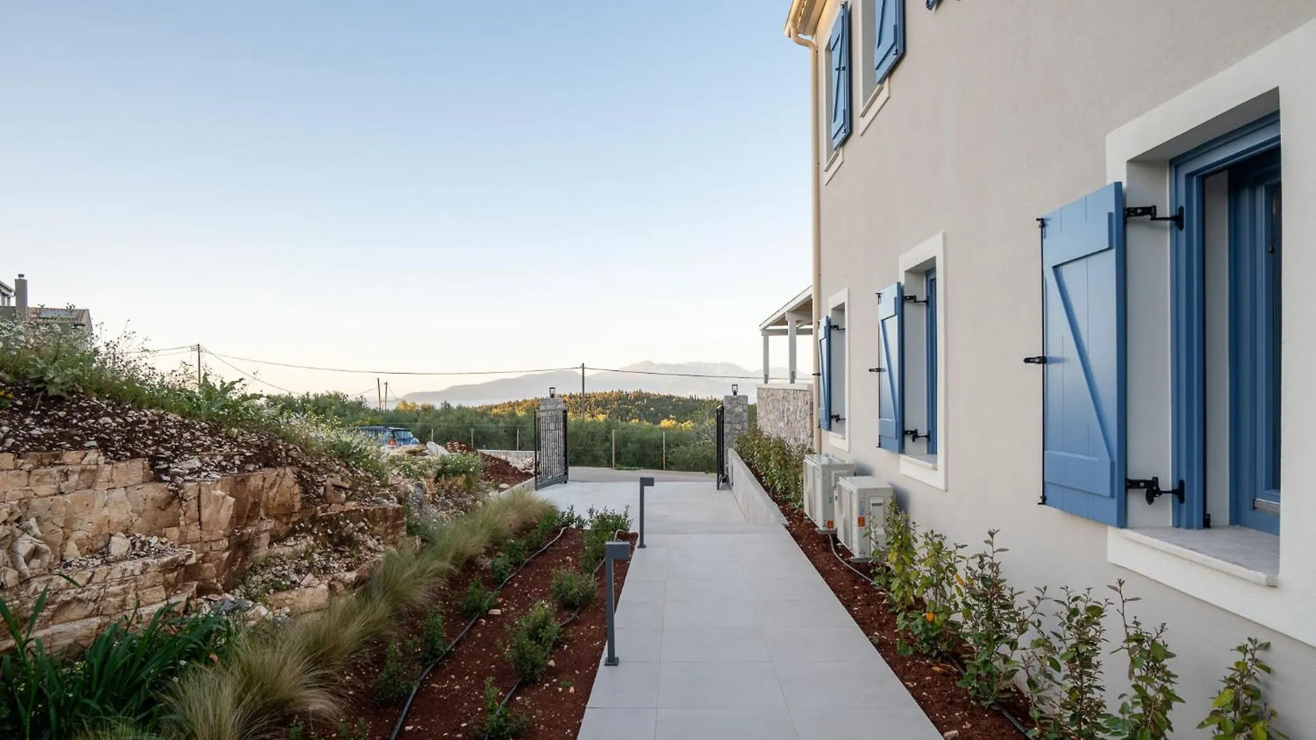 Villa Ariste With Stunning Views Near Fiscardo Katsarata Greece