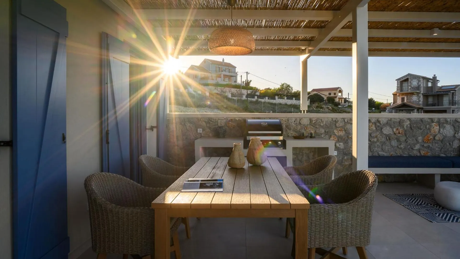 Villa Ariste With Stunning Views Near Fiscardo Katsarata