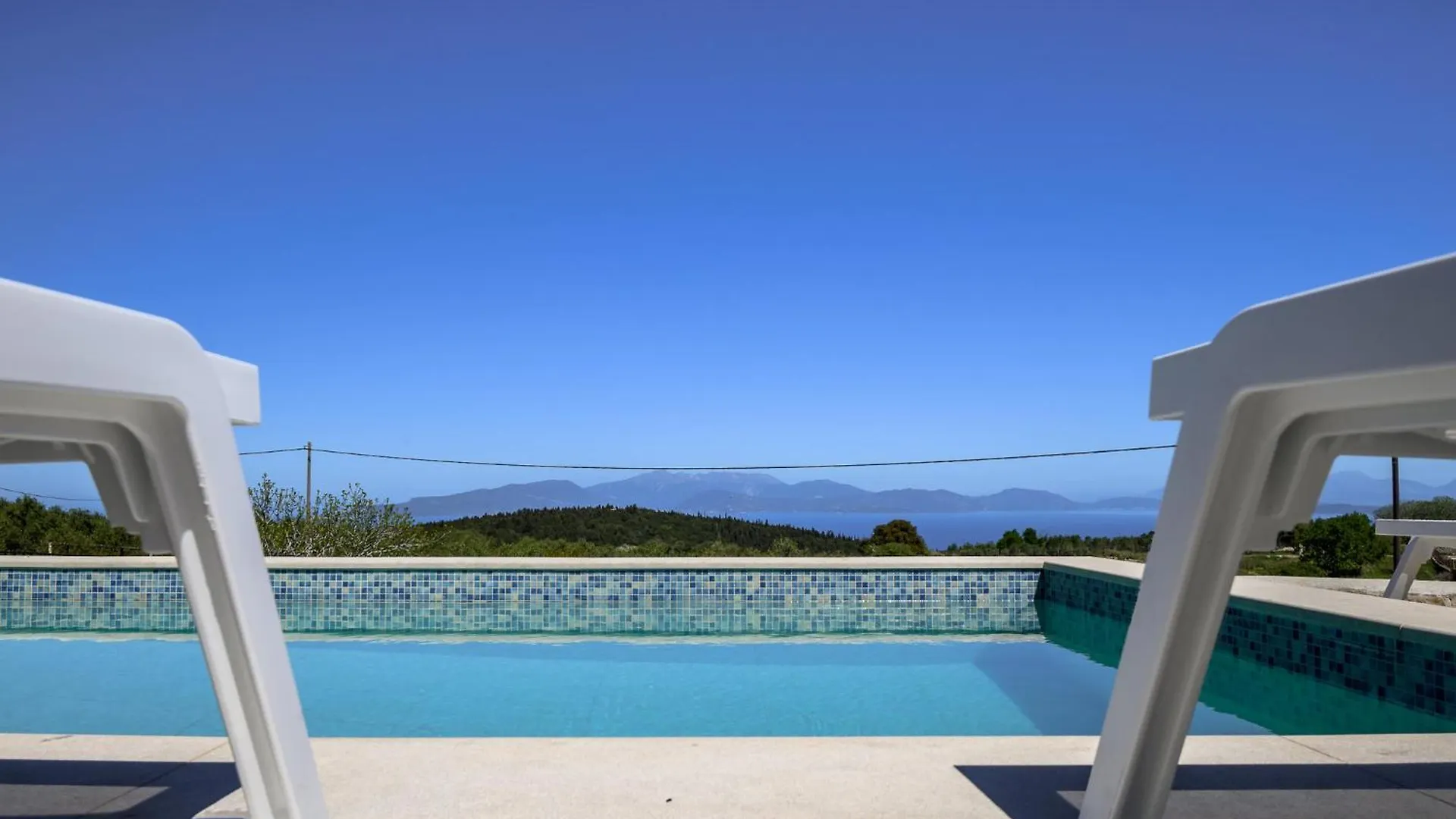 Villa Ariste With Stunning Views Near Fiscardo Katsarata Greece